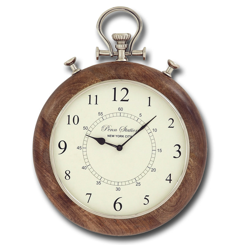 Urban Designs Penn Station NYC 15" Wall Clock Wayfair